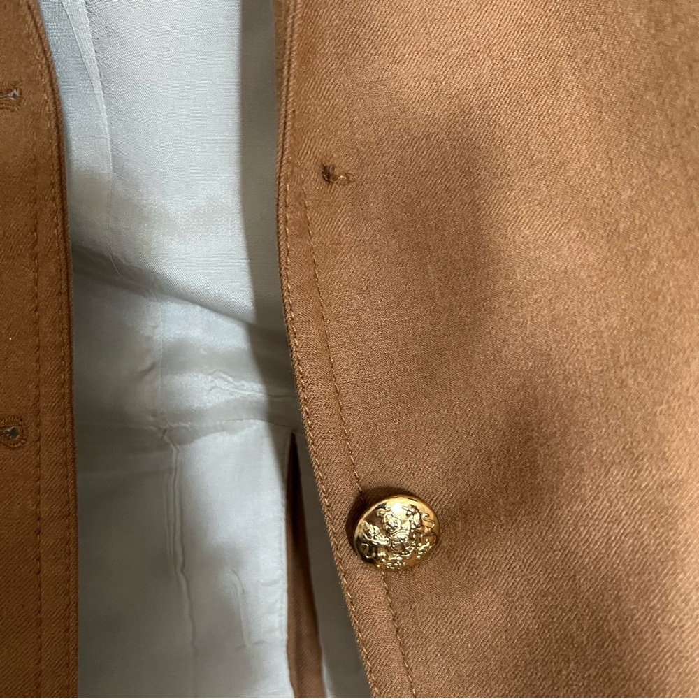 J Crew camel wool schoolboy blazer - Picture 8 of 9